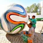 Brazuca recebe trabalho de artistas regionais e terá visual original completamente recuperado