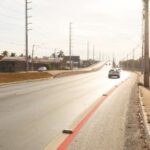 Prefeitura de Cuiabá entrega por meio da Semob revitalização de ciclofaixa da avenida das Torres