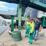 Prefeitura de Cuiabá inicia instalação de lixeiras em pontos de ônibus