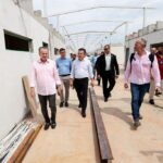 Governador vistoria obras de nova escola estadual: “Vai ter qualidade muito superior a que estão acostumados”