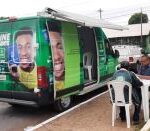 Van do Sine da Gente já realizou 1.210 atendimentos nos bairros de Cuiabá em 2023