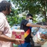 Assistência Social realiza a entrega de benefícios eventuais para famílias indígenas venezuelanas