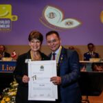 Presidente da ALMT recebe homenagem do Lions Clubs International