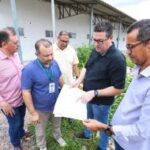 A pedido do prefeito, secretário de Saúde determina retomada de obra do PSF do Pedra 90 abandonada pelo gabinete de intervenção do Estado