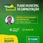 Prefeitura de Cuiabá oferece curso de Fiscalização de Contratos e Gestão de Mídias para servidores