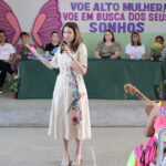 Primeira-dama de Várzea Grande participa de roda de conversa com grupos de mulheres da região norte