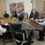 Secretário de Saúde e médicos participam de reunião no TCE para alinhar estratégias para a Mesa Técnica para quitação de dívidas