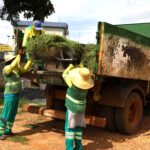Treze localidades de Cuiabá receberam o mutirão de limpeza da Limpurb nesta quinta-feira (18)