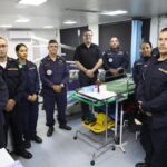 Secretaria Municipal de Saúde realiza doação de medicamentos e insumos para Navio de Assistência Hospitalar da Marinha