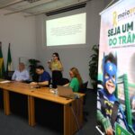Semob lança campanha nas escolas de Cuiabá para conscientizar alunos sobre segurança no trânsito