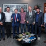 Botelho recebe presidente do Cidadania, Comte Bittencourt