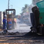 Prefeito lança obra de pavimentação no bairro Parque Ohara