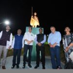 Com a presença de autoridades da Índia, prefeito Emanuel Pinheiro inaugura memorial