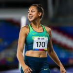 Atleta do programa de bolsas do Governo de MT chega em Paris para Olimpíadas; primeira prova será terça-feira (06)