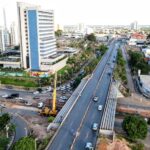 Trânsito em um lado do viaduto da Avenida do CPA será interrompido para realização de correções estruturais
