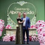Primeira-dama de MT e governador comemoram a união de centenas de casais na 3ª edição do Casamento Abençoado