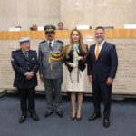 Primeira-dama de MT recebe Medalha de Mérito das Forças do Brasil por trabalho voluntário e dedicação social