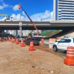 Semob orienta sobre desvios no trânsito por nova intervenção no viaduto da Av. do CPA