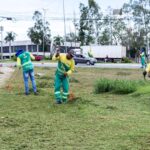 Prefeitura de Cuiabá realiza mutirão de limpeza em 12 pontos da cidade