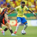 Vinicius Júnior salva o Brasil nos acréscimos em vitória dramática sobre a Colômbia