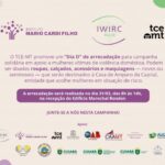 TCE-MT adere à campanha solidária em apoio a mulheres vítimas de violência doméstica