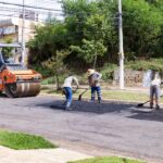 Avenida principal do Residencial Terra Nova recebe tapa-buraco e recapeamento