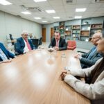 Max Russi recebe representantes de multinacional que apresenta projeto sustentável de fertilizante para Mato Grosso