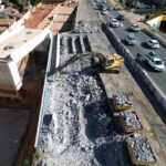 Obras do Complexo Viário do Leblon avançam com escavação de trincheira