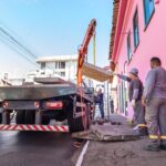 Cuiabá inicia restauração de 300 bocas-de-lobo danificadas