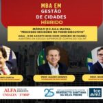 Governador Mauro Mendes ministra aula magna do MBA em Gestão de Cidades nesta sexta-feira
