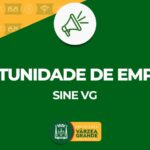 Sine/VG oferece 558 vagas de emprego sendo 90 para PCDs