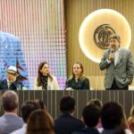 Flávia Moretti prestigia aniversário de 25 anos da Escola Superior de Contas