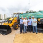 Cuiabá recebe maquinários do governo do Estado