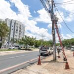 Ação da Prefeitura de Cuiabá e Energisa retira mais de uma tonelada de fios em desuso