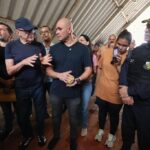 Vice-governador e prefeito vistoriam local que vai receber Ganha Tempo e delegacia no Pedra 90 em Cuiabá