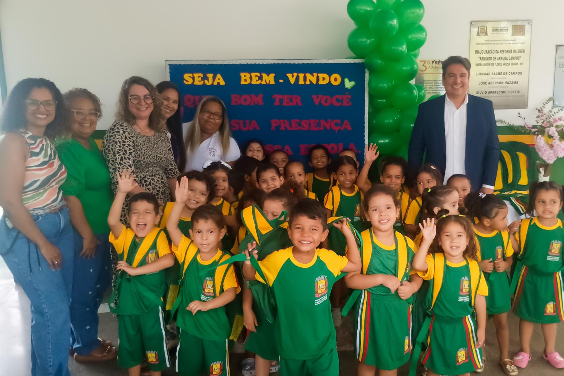 Várzea Grande avança na qualidade do ensino fundamental