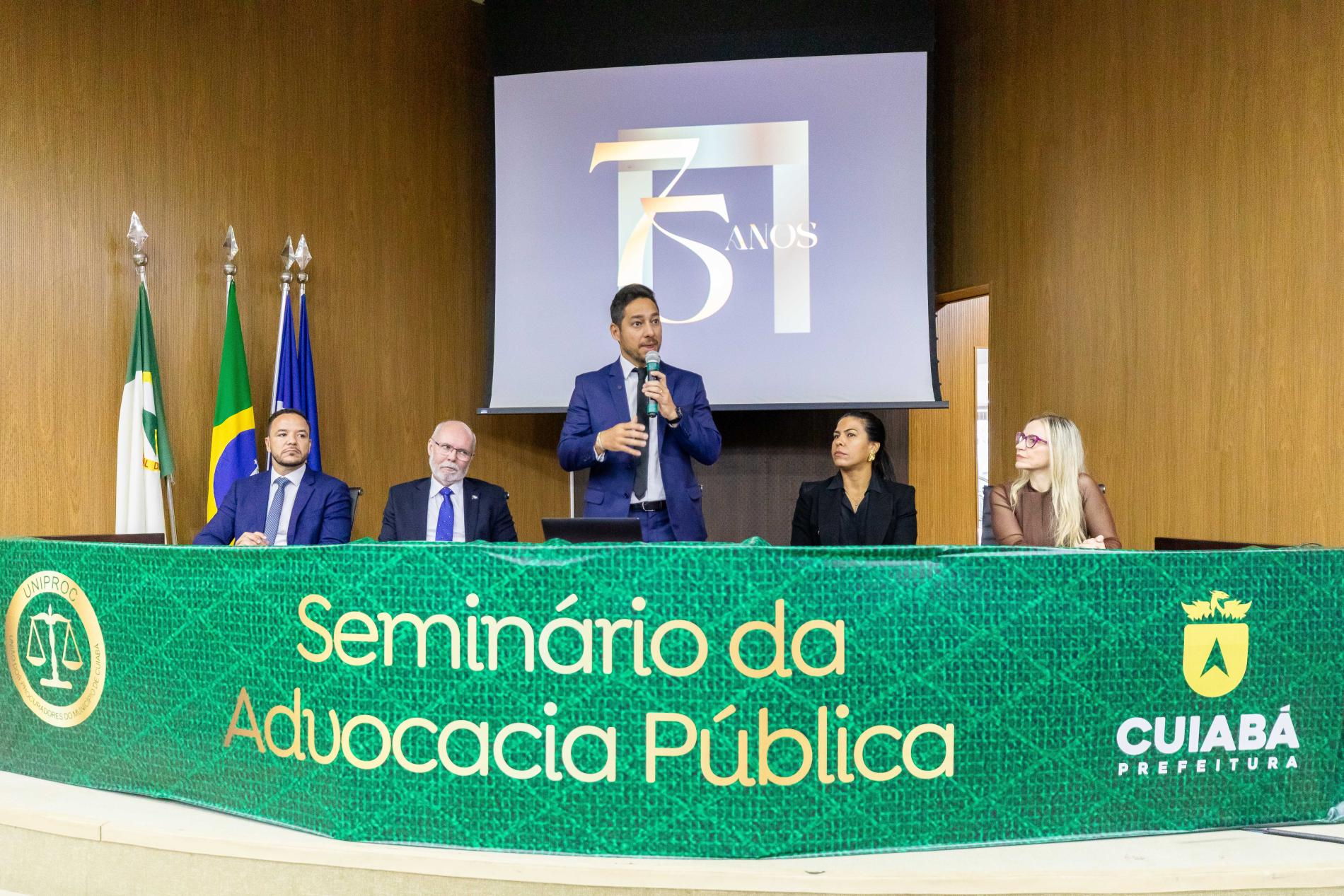 Seminário celebra 75 anos da Procuradoria de Cuiabá e destaca papel estratégico na gestão pública