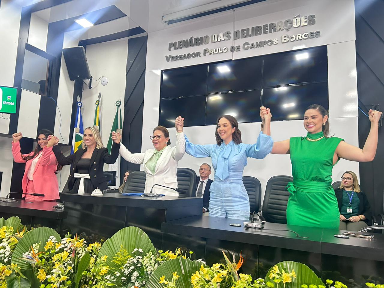 Um ano após eleição histórica, mesa 100% feminina reforça ações da Prefeitura de Cuiabá