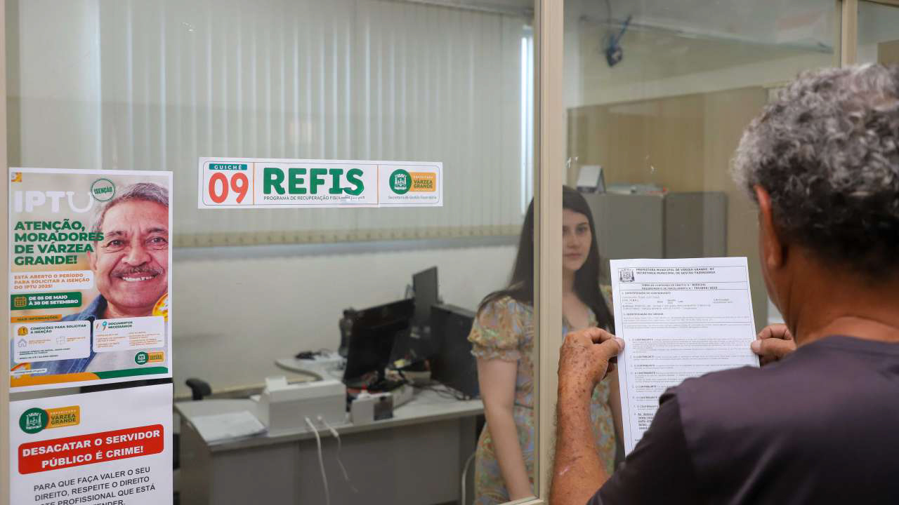 Hoje é o último dia para garantir descontos de até 95% no Refis de Várzea Grande