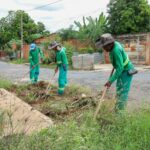 Força-tarefa urbana movimenta Várzea Grande e leva limpeza e manutenção a dezenas de pontos da cidade