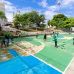 Revitalização da Praça do Baú traz ânimo para a comunidade e marca a 36ª já entregue