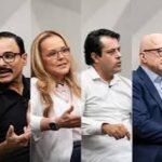 Pesquisa mostra Wellington Fagundes com 34%, Pivetta 27% e Natasha Slhessarenko tem 13%